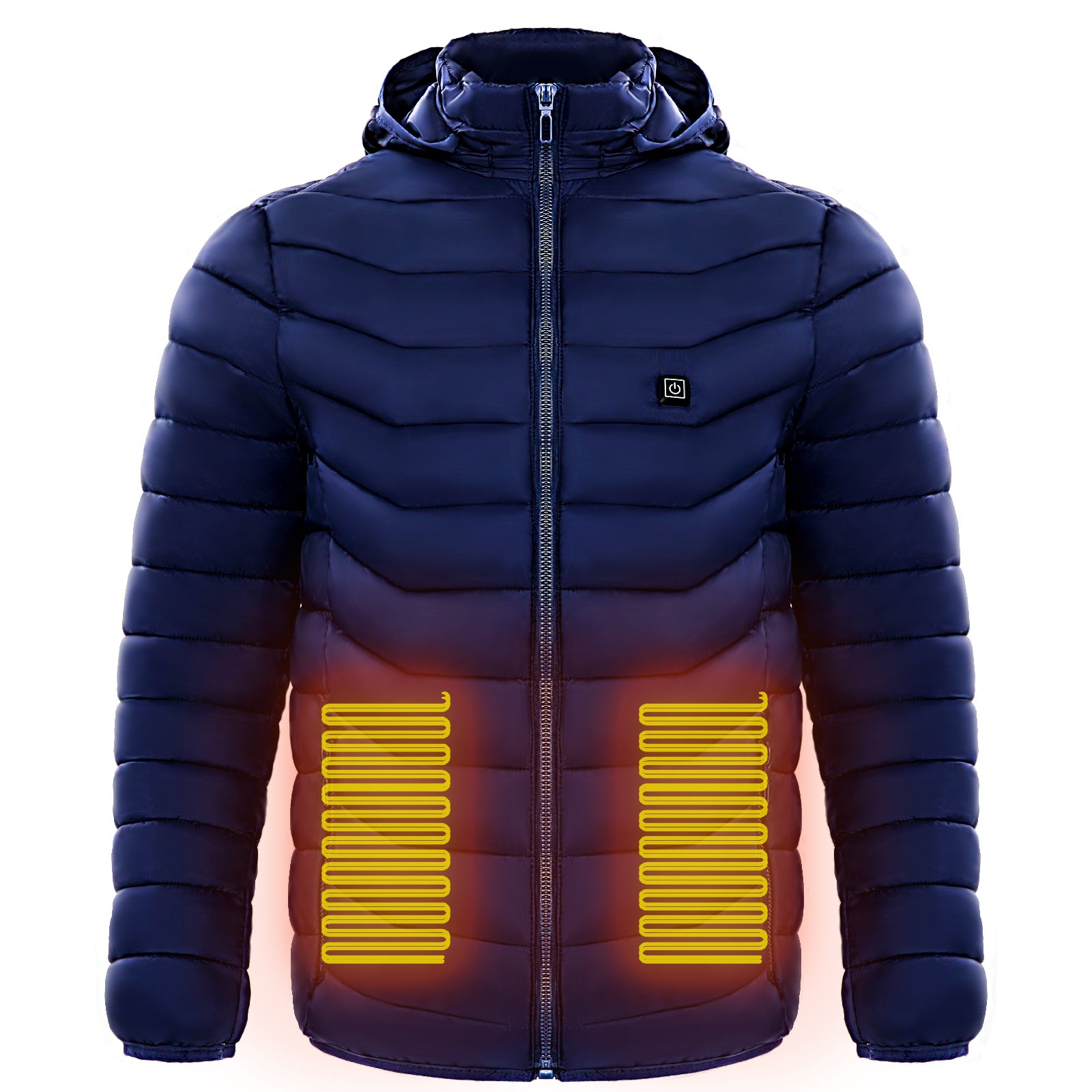 Mens Heated Puffer Jacket