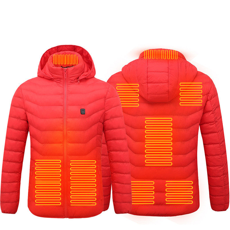 Mens Heated Puffer Jacket