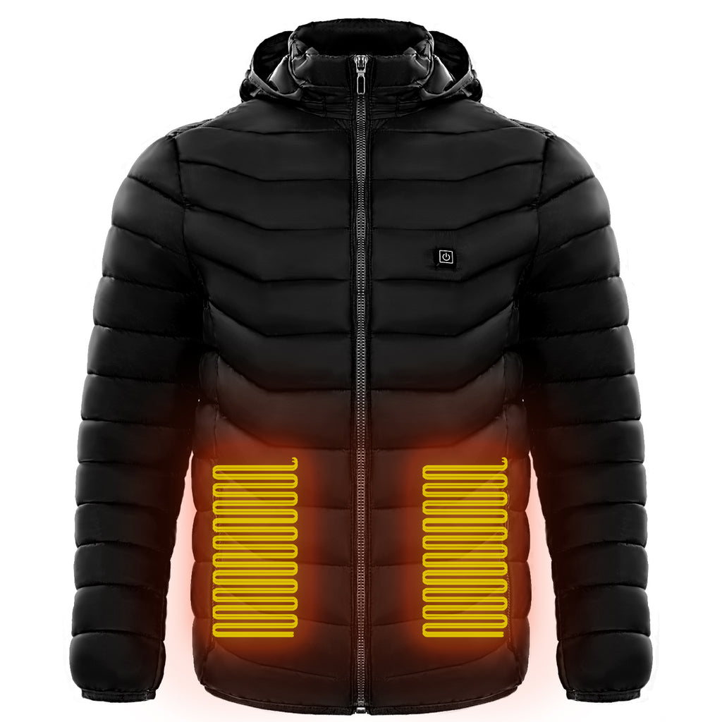 Mens Heated Puffer Jacket