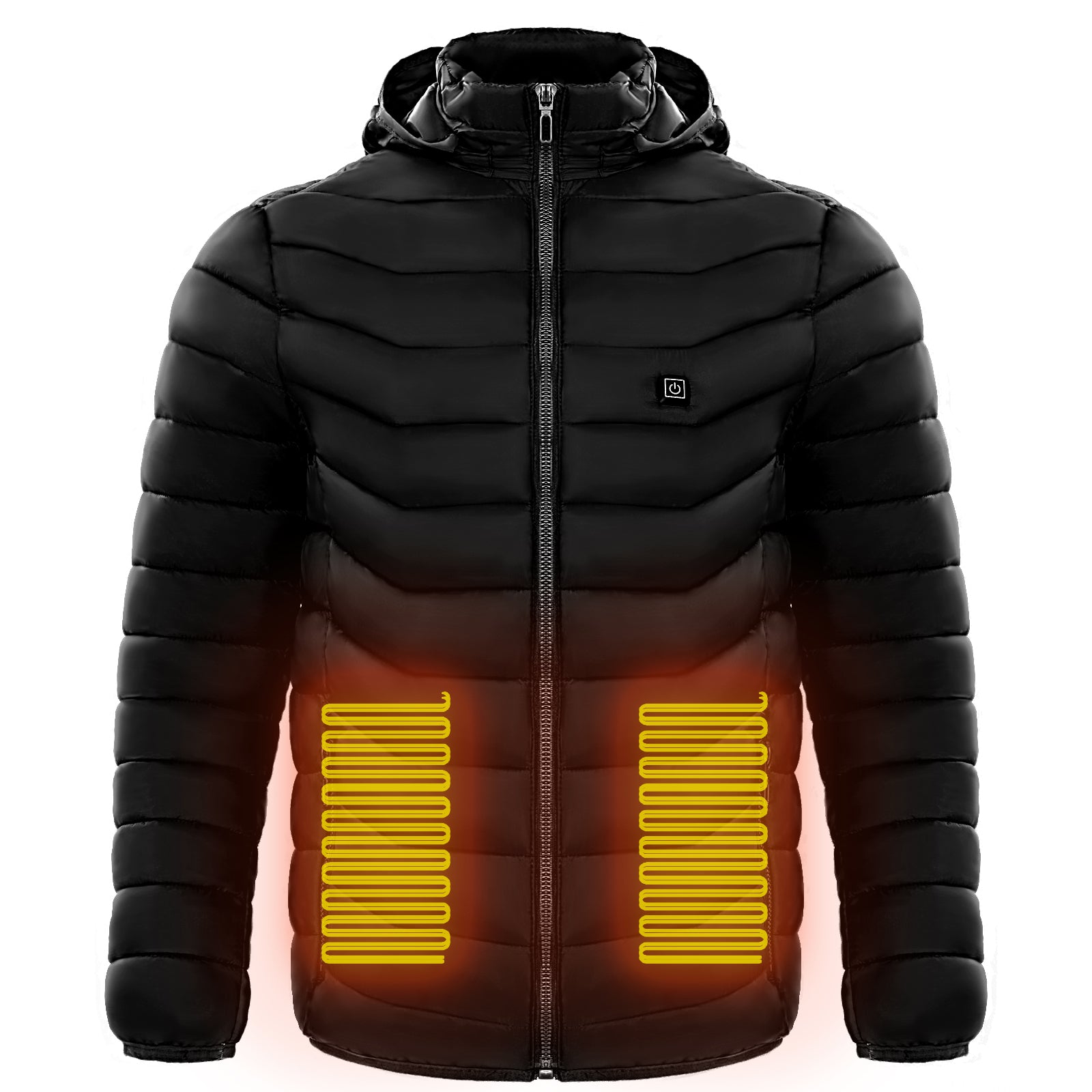 Mens Heated Puffer Jacket